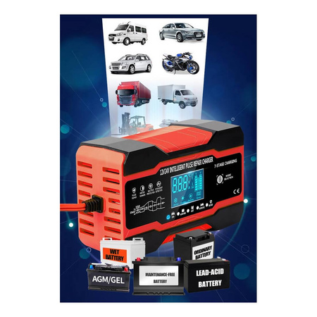 Ładowarka prostownik do akumulatora FREEDCONN RJ-C 121001A