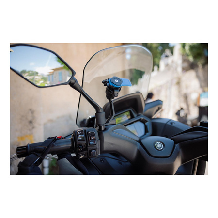 Podstawa QUAD LOCK pod lusterko do skuterów i motocykli czarny
