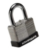 Kłódka KRYPTONITE LAMINATED STEEL NA SZYFR 44MM srebrny czarny