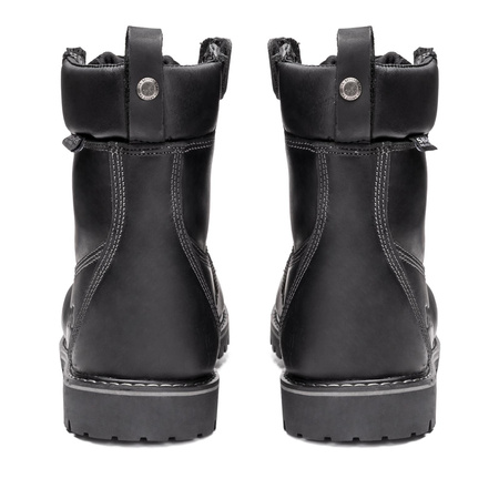 Buty krótkie BROGER ALASKA VINTAGE BLACK czarny