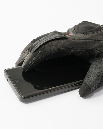 Rękawice miejskie SHIMA HERO RED czarny czerwony