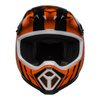 Kask cross BELL MX-9 MIPS DASH ORANGE/BLACK czarny pomarańczowy
