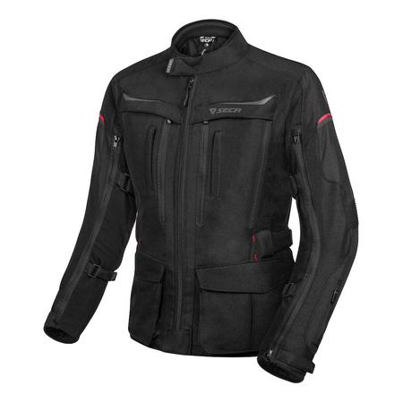 Kurtka tekstylna damska SECA DISCOVERY LADY BLACK czarny