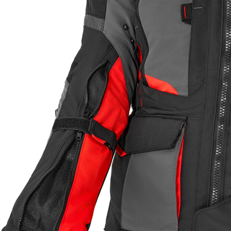 Kurtka tekstylna SHIMA HERO 2.0 MEN RED czarny szary czerwony