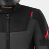Kurtka tekstylna SHIMA RUSH 3.0 AIR G2 GREY/RED szary czerwony
