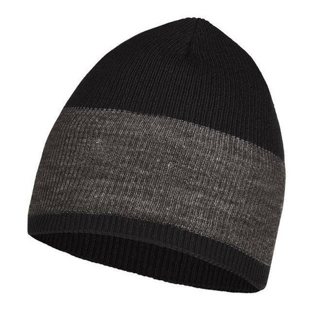 Czapka zimowa BUFF CROSSKNIT HAT SOLID BLACK