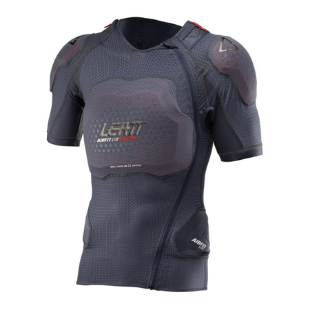 Koszulka z ochraniaczami LEATT 3DF AIRFIT LITE EVO STEALTH szary