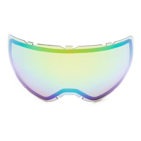 Gogle snowboardowe IMX PEAK BLACK MATT/BLACK SZYBA PODWÓJNA GREEN IRRIDIUM + BROWN czarny