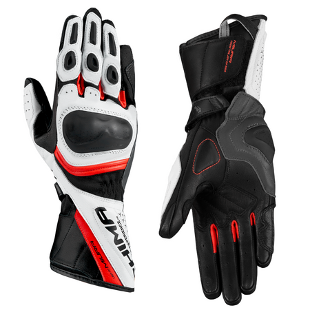 Rękawice sportowe damskie SHIMA MIURA RED FLUO czarny biały czerwony fluo