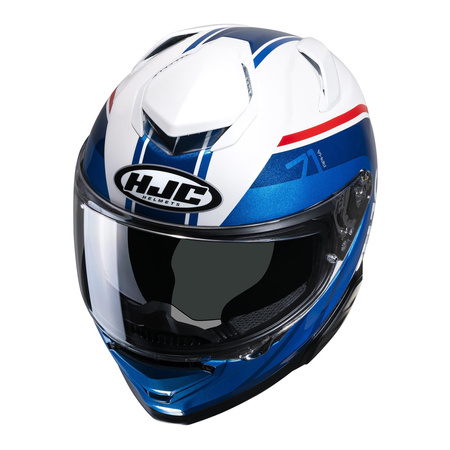 Kask integralny HJC RPHA 71 MAPOS WHITE/BLUE biały niebieski czerwony