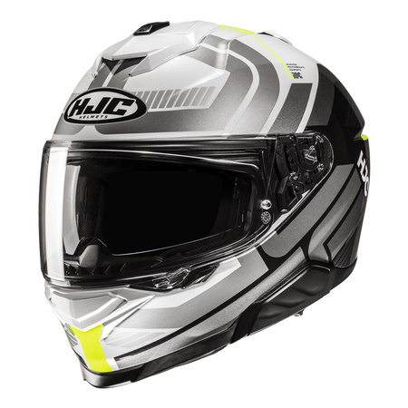 Kask integralny HJC I71 VIZ GREY/BLACK/YELLOW szary czarny żółty