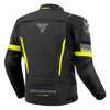 Kurtka tekstylna SHIMA SOLID 2.0 FLUO czarny żółty fluo