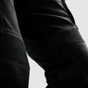 Jeansy motocyklowe OZONE FASTER TAPERED FIT BLACK czarny