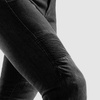 Jeansy motocyklowe damskie REBELHORN AGNESS 2 MONOLAYER WASHED BLACK czarny