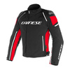 Kurtka tekstylna DAINESE RACING 3 D-DRY BLACK/RED czarny czerwony