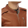 Kurtka skórzana SHIMA HUNTER+ 2.0 LIGHT BROWN brązowy