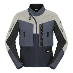 Kurtka tekstylna SPIDI FRONTIER ICE/BLUE szary niebieski granatowy