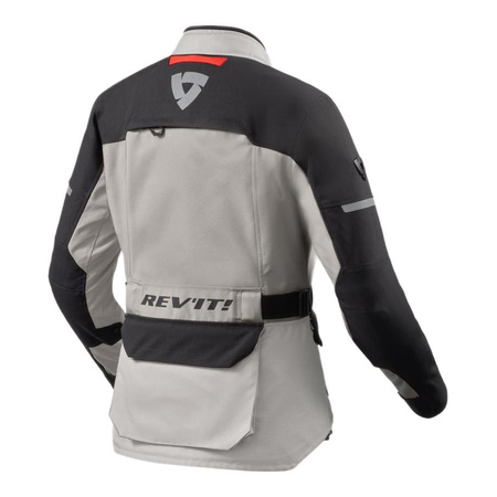 Kurtka tekstylna damska REVIT OUTBACK 5 H2O LADY SILVER/BLACK srebrny czarny