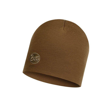 Czapka zimowa BUFF HEAVYWEIGHT MERINO WOOL SOLID TUNDRA KHAKI