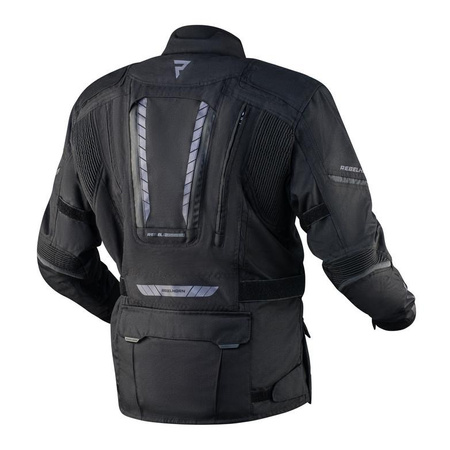 Kurtka tekstylna REBELHORN HIKER III BLACK czarny