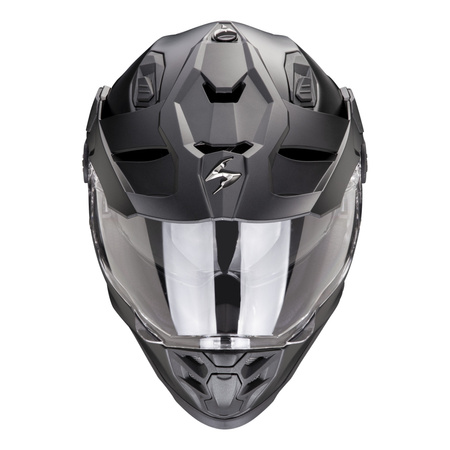 Kask integralny SCORPION ADF-9000 AIR SOLID MATT PEARL BLACK czarny mat