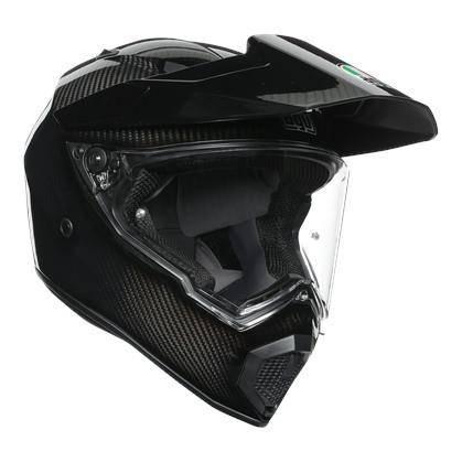 Kask integralny AGV AX9 CARBON GLOSS czarny