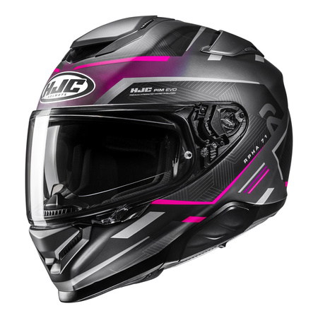 Kask integralny HJC RPHA 71 ELLON BLACK/PURPLE czarny fioletowy