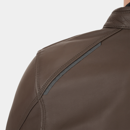 Kurtka skórzana SHIMA HUNTER 3.0 G2 BROWN brązowy