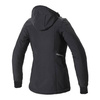 Bluza motocyklowa damska SPIDI HOODIE ARMOR LADY BLACK czarny
