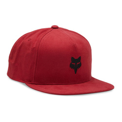 Czapka z daszkiem FOX HEAD SNAPBACK FLAME RED czerwony