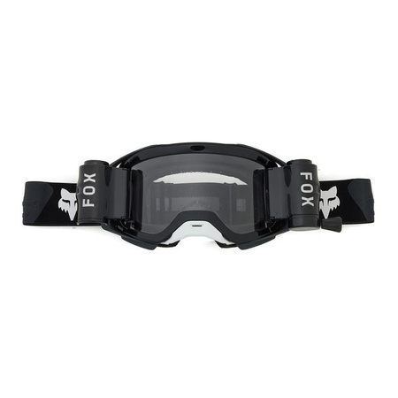 Gogle motocyklowe FOX AIRSPACE ROLL-OFF BLACK czarny