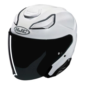 Kask otwarty HJC F31 PEARL WHITE biały