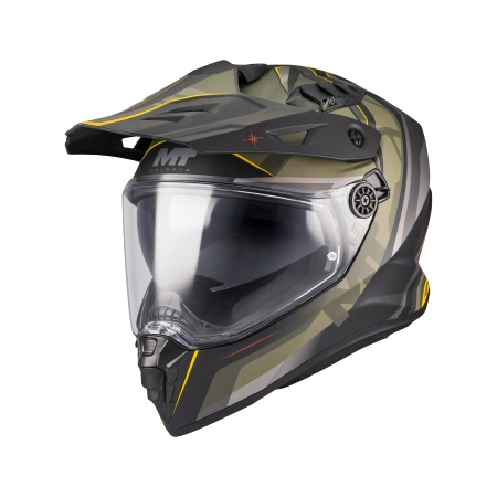 Kask integralny MT TRACK SV QUESTOR GREEN/BLACK MATT zielony czarny