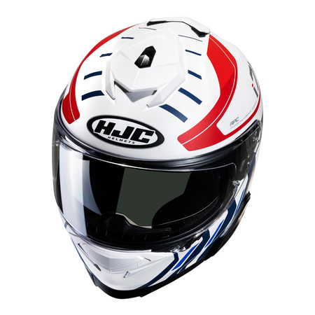 Kask integralny HJC I71 SIMO WHITE/RED/BLUE biały czerwony niebieski