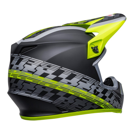 Kask cross BELL MX-9 MIPS OFFSET MATTE BLACK/HI-VIZ YELLOW czarny szary żółty fluo