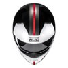 Kask otwarty z wpinaną szczęką HJC I20N VENA BLACK/WHITE czarny biały