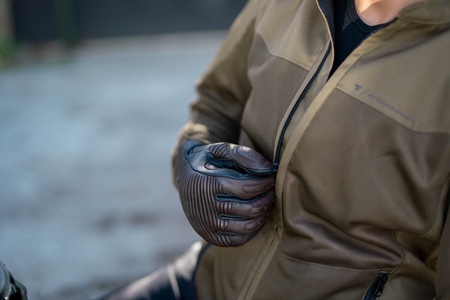 Kurtka tekstylna SHIMA OPENAIR BROWN brązowy