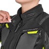 Kurtka tekstylna damska SHIMA HERO 2.0 LADY FLUO czarny szary żółty fluo