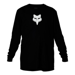 Koszulka rowerowa dziecięca FOX JUNIOR RANGER Z DŁUGIM RĘKAWEM BLACK czarny