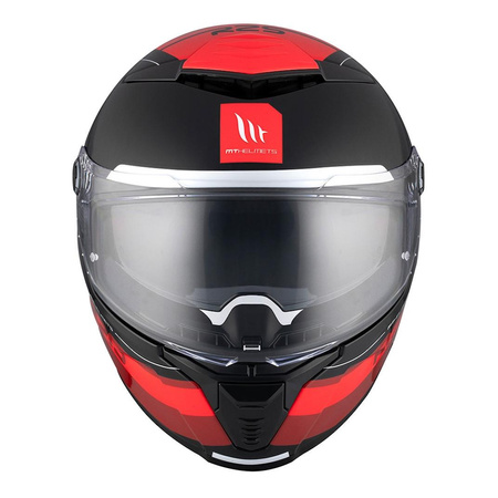 Kask integralny MT THUNDER 4 SV R25 BLACK/RED czarny czerwony