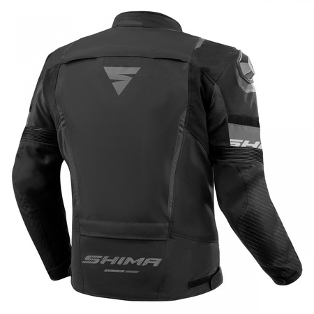 Kurtka tekstylna SHIMA SOLID 2.0 BLACK czarny