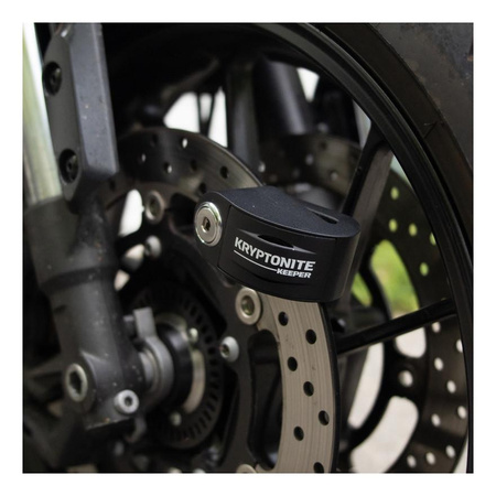 Blokada na tarczę hamulcową KRYPTONITE KEEPER ALARM 5.5MM BLACK czarny