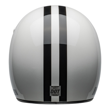 Kask cross BELL MOTO3 ECE6 SMQ AGS WHITE/BLACK biały czarny