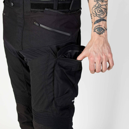 Spodnie tekstylne REBELHORN HARDY II BLACK czarny