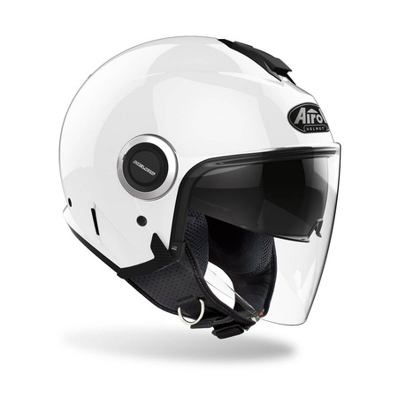 Kask otwarty Airoh HELIOS COLOR WHITE GLOSS biały