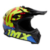 Kask cross IMX FMX-02 GRAPHIC BLACK/FLUO YELLOW/BLUE/FLUO RED żółty fluo czerwony fluo niebieski czarny