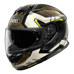 Kask integralny SHOEI GT-AIR 3 HIKE TC-11 czarny brązowy biały żółty