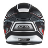 Kask integralny NZI EURUS 4 STREAM CHARMENT BLACK WHITE TINTED S MATT czarny biały