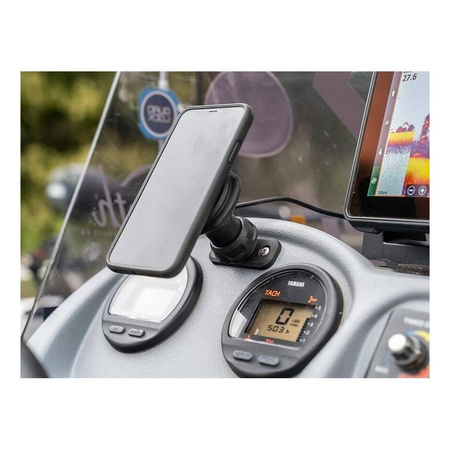 Podstawa QUAD LOCK 360 płaska prostokątna z 2 otworami czarny