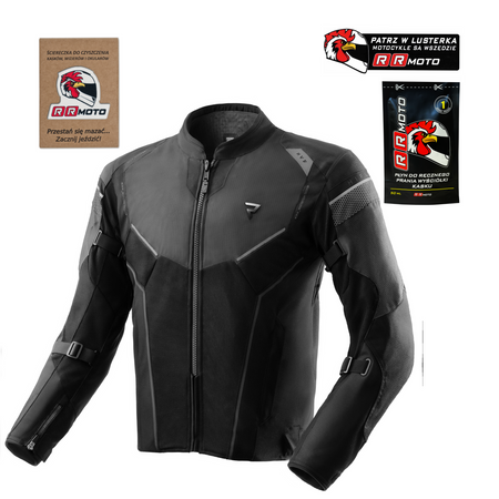 Kurtka tekstylna REBELHORN HIFLOW V BLACK czarny